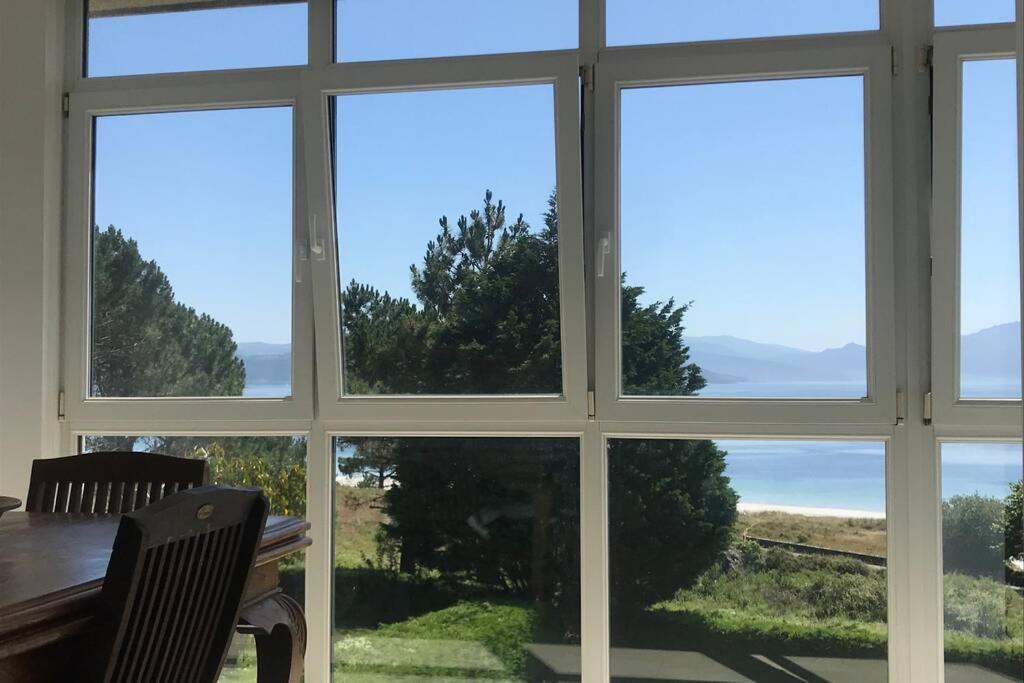 Apartamento Primera Linea De Playa Finisterre Dış mekan fotoğraf