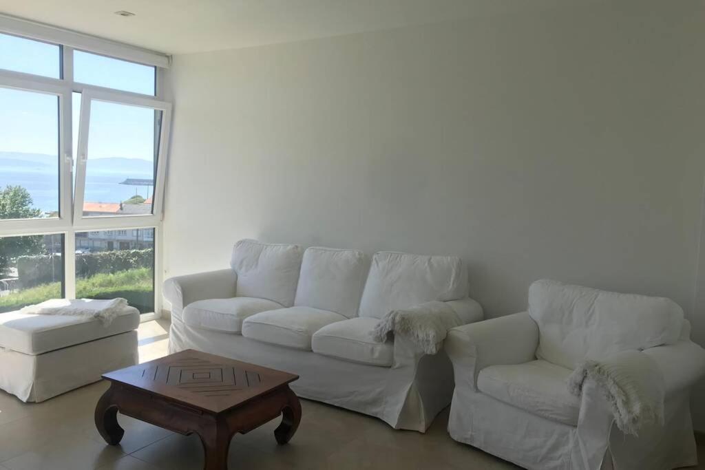 Apartamento Primera Linea De Playa Finisterre Dış mekan fotoğraf
